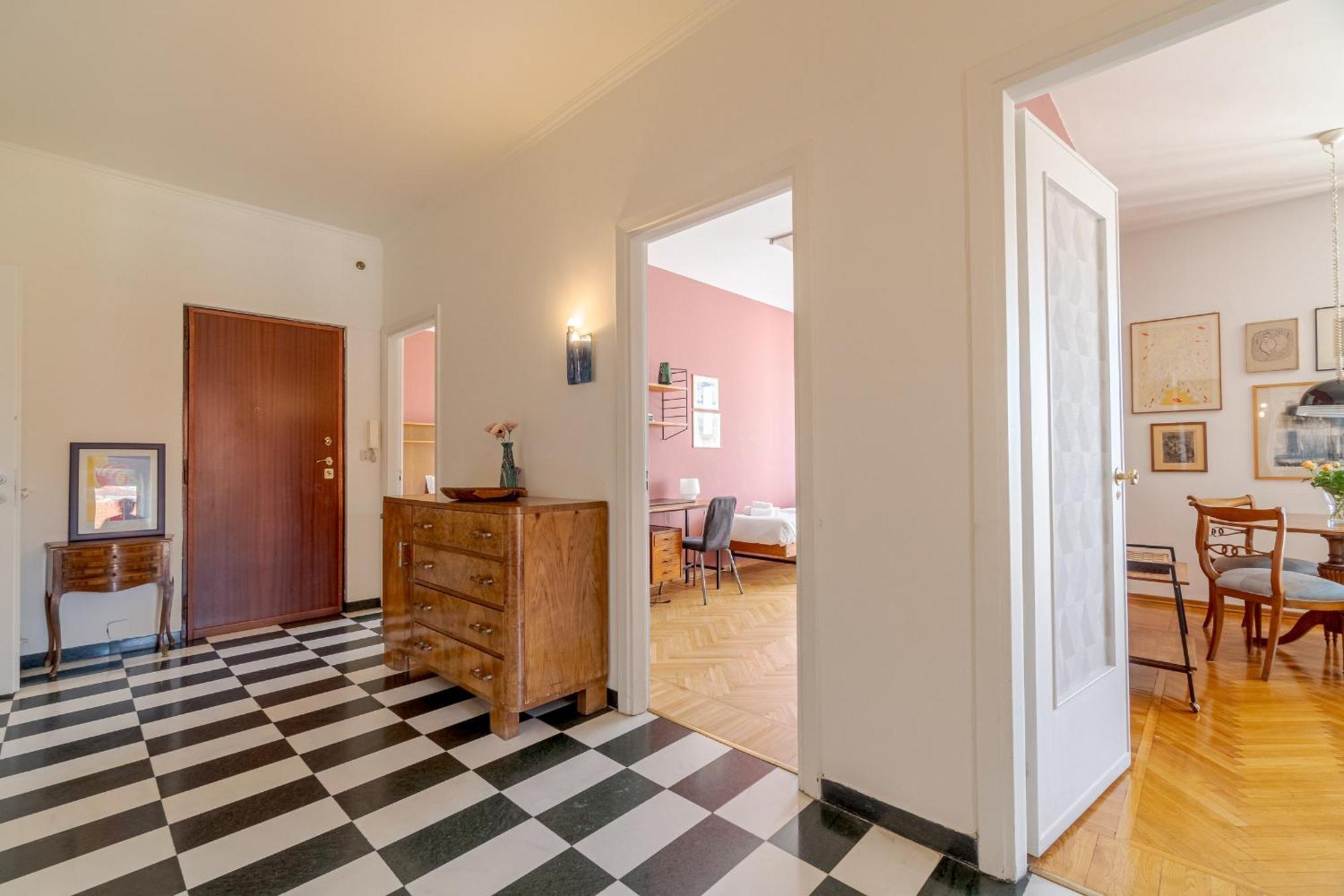 טורינו Palazzo Di Giustizia Bright Apartment מראה חיצוני תמונה